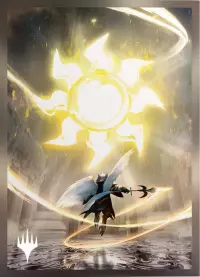 4. Gamegenic: Magic the Gathering - Secrets of Strixhaven - Premium Art Sleeves - Plains