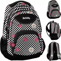 4. BeUniq Plecak Szkolny Flower BU26RK-2708