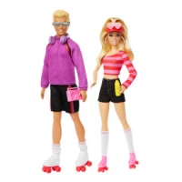 5. Mattel Barbie i Ken na Wrotkach HXK90