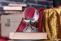 4. Kryształowa Kula wraz z podstawką - Harry Potter 