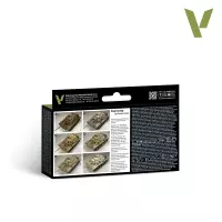 2. Vallejo: 71.209 - Model Air - AFV - US Modern Desert Colors (6x18 ml)
