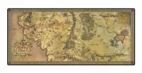 2. Podkładka pod Myszkę / Mata na Biurko Władca Pierścieni - Mapa Śródziemia