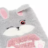 3. Starpak Pamiętnik Pluszowy Zamykany na Kłódkę Rabbit 564708