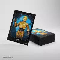 4. Gamegenic: Star Wars Unlimited Card Game - Premium Art Sleeves - C-3PO