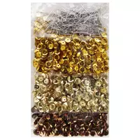 1. Craft With Fun Cekiny Guziki mix 567257