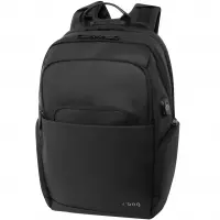 6. R-Bag Plecak Męski na Laptopa 15" z USB Hold Black Z211