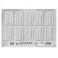 5. Starpak Plan Lekcji A5 z Naklejkami na Zeszyt Cuties 591753