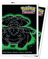 3. Ultra Pro: Pokemon - Apex Deck Protector Sleeves - Koszulki na Karty - Neon Kanto - Venusaur