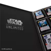 12. Gamegenic: Star Wars Unlimited - Ashes of the Empire -  Zip-Up Album 18-Pocket - Jedi Luke Skywalker & Emperor Palpatine