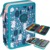 3. CoolPack Jumper XL Piórnik Dwukomorowy Z Wyposażeniem Princess Bunny E77536