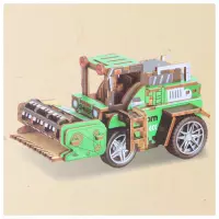 3. Mega Creative Puzzle Drewniane 3D Kombajn 88el. 597694