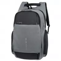 1. R-Bag Plecak Męski na Laptopa 15" z USB Drum Grey Z022