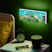 7. Lampka Minecraft - Bohaterowie