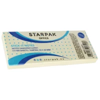 3. Starpak Notes Samoprzylepny 100 Kartek 50x40mm 152616