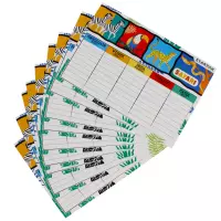 4. Starpak Plan Lekcji z Tabliczką Mnożenia A5 Safari 494009