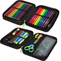 2. CoolPack Jumper XL Piórnik Dwukomorowy Z Wyposażeniem Adventure Park F077672