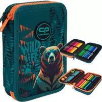 3. CoolPack Jumper 2 Piórnik Dwukomorowy Z Wyposażeniem Bear F066968