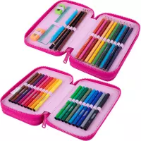 2. CoolPack Jumper 2 Piórnik Dwukomorowy Z Wyposażeniem Hello Kitty Pink 2 F066035