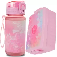 1. CoolPack Zestaw Śniadaniowy Tie Dye Bidon Z17912 + Śniadaniówka Z07912