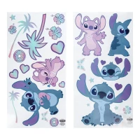 5. Naklejki Deloracyjne (ścienne) Disney Stitch i Angel - 58 szt.