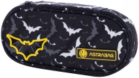 4. AstraBag Piórnik AC6 Saszetka Usztywniona Night Bats 503022046