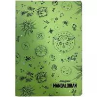 2. CoolPack Zeszyt A5 60 kartek kratka Mandalorian 60701PTR
