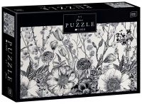 1. Interdruk Puzzle 1000 el. Flowers 1 326188