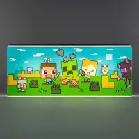 5. Lampka Minecraft - Bohaterowie