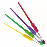 2. Starpak Pędzle Szkolne z Gripem 4szt 563037