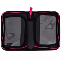 8. AstraBag Piórnik AC1 Pojedynczy Dwuklapkowy bez Wyposażenia Flower Capy 503026018