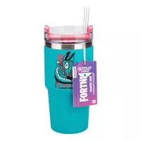 2. Kubek Podróżny Gracza ze Słomką Fortnite - 600 ml