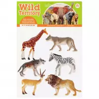 1. Mega Creative Zwierzęta Dzikie Figurki 6 szt.570094