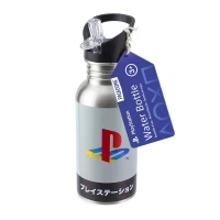 1. Butelka Metalowa Playstation ze Słomką - Heritage