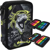 3. CoolPack Jumper 2 Piórnik Dwukomorowy Z Wyposażeniem Dinopark F066966