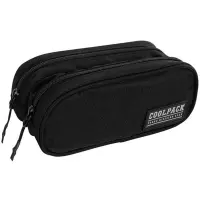 1. CoolPack Clever Piórnik Saszetka Podwójna Army Black C65258/E