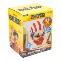 1. Lampka ścienno-biurkowa One Piece Maska -  Buggy 