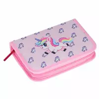 3. Starpak Piórnik Dwuklapkowy Bez Wyposażenia Pixel Unicorn 576218