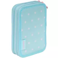 6. AstraBag Piórnik AC21 Dwukomorowy z Wyposażeniem Puppy Line 503026063