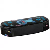 4. BeUniq Piórnik Tuba Usztywniona Stitch Black DS26MM-013