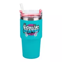 4. Kubek Podróżny Gracza ze Słomką Fortnite - 600 ml