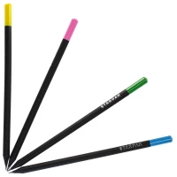 3. STARPAK Ołówek Okrągły Black BH4szt 472409