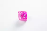 5. Gamegenic: Candy-like Series - RPG Dice Set - Kości do Gry - Raspberry