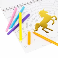 6. Starpak Zestaw Kreatywny Notes Jednorożec 497701