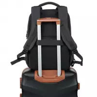 14. R-Bag Plecak Męski na Laptopa 15" z USB Range Black Z161