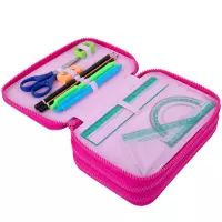 3. CoolPack Jumper 3 Piórnik Trzykomorowy Z Wyposażeniem Hello Kitty Pink 2 F067035