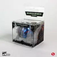 3. Brelok Warhammer 40K Space Marine Primaris Helmet Ultramarine