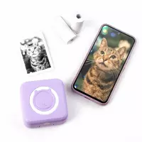 2. Kidea Drukarka Termiczna Bluetooth Fiolet 580654