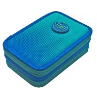 4. CoolPack Jumper 3 Piórnik Trzykomorowy z Wyposażeniem Gradient Ocean E67509