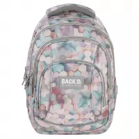 6. Backup Plecak Szkolny Geometric Beige PLB7A13