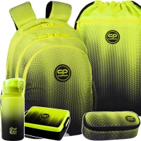 2. CoolPack Zestaw Szkolny Gradient Lemon 5el. Plecak Jerry E29510/F + Piórnik E62510 + Worek E70510 + 536877 + Z07510